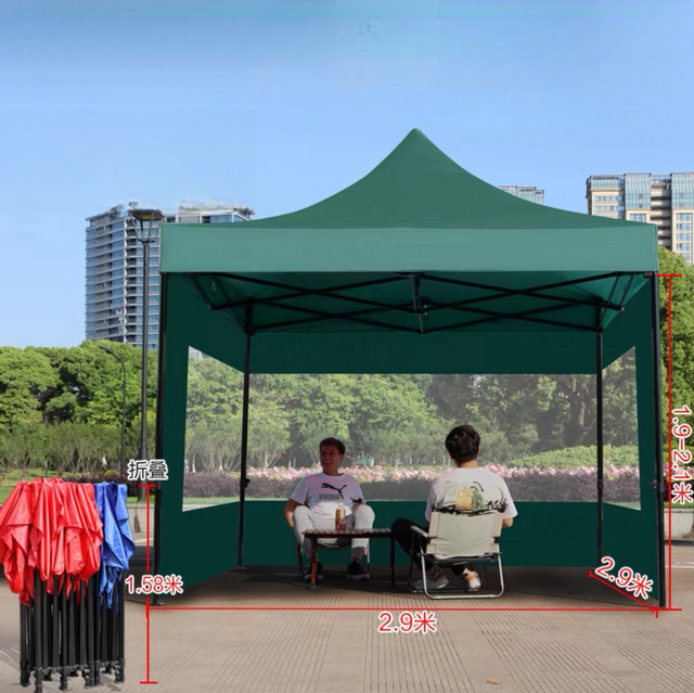 Tentes imprimées personnalisées, auvent Pop-Up, gazebos, logo publicitaire, tentes d'exposition imperméables en aluminium pour l'extérieur