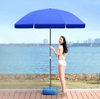 Coupe-vent et imperméable personnalisés pour le camping sur la plage, utilisation promotionnelle en extérieur, contrôle manuel, parapluie de luxe en gros