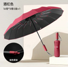 Parapluie irisé à ouverture automatique, Logo personnalisé 16K, Parasol coupe-vent de Golf pour adulte