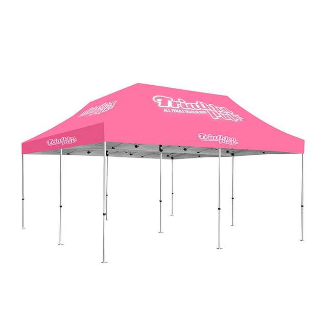 Tente publicitaire pliante extérieure pour événement de promotion personnalisée, fourniture d'usine de conception gratuite