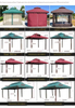 Vente chaude 3x3m Pop up Gazebo tente extérieure jardin Gazebos arches tonnelles Pergolas et pont