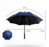Parapluies de Golf coupe-vent de marque droite automatique de couleur personnalisée en gros bon marché promotionnel avec parapluie de soleil d'impression de Logo