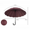 Fournisseurs fabricant en gros 27 pouces grand logo coupe-vent imprime grand parapluie de golf personnalisé de marque promotionnelle de luxe