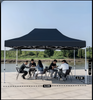 Auvent anti-pluie publicitaire extérieur imprimé personnalisé, tente pop-up de promotion de gazebo pour salon commercial