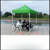 Chapiteau promotionnel imperméable imprimé personnalisé 6x6 pieds, tente PopUp, auvent pliable, gazébo pour la publicité