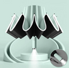 23 pouces 10k Double couche ventilée trois parapluie pliant Portable enduit d'argent parapluie automatique étanche