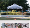 Offre spéciale, auvent Pergola de haute qualité, tente Pop-Up, cadre Hexagonal, auvent robuste en aluminium, tentes d'exposition imperméables