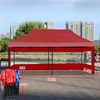 Vente en gros, cadre d'auvent pliant extérieur de gazebo pliant de publicité personnalisée pour tentes d'exposition imperméables en aluminium