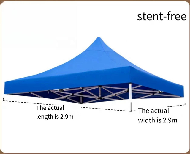 Tout nouveau produit 10x10 pieds, affichage personnalisé pour salon commercial, auvent publicitaire, tente Pop-Up 1200d, couverture de tente sans cadre