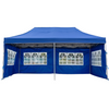Tente de stationnement de voiture Portable étanche 10x20 pieds, pour événements en plein air, cadre en acier moderne 3x6, tente pliante avec Logo personnalisé pour fêtes de mariage