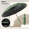 Parapluie irisé à ouverture automatique, Logo personnalisé 16K, Parasol coupe-vent de Golf pour adulte