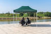 Tente d'événement en plein air avec Logo personnalisé, Promotion de salon commercial, auvent publicitaire Pop-Up de 6x10 pieds avec cadre en acier
