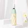 Parapluie à la mode pluie 3 pliant commande manuelle parasol manche en bois impression personnalisée pour adultes