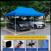 Gazebo en tissu de haute qualité, auvent Pop, tente pliante, salon commercial, publicité extérieure, Logo personnalisable, éducation à l'assurance