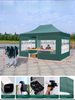 Auvent Pop-Up de haute qualité 2x2m 2x3m 3x3m 3x4.5m 3x6m, tente de salon commercial, tente pliante pour publicité extérieure, gazébo 3x3 M