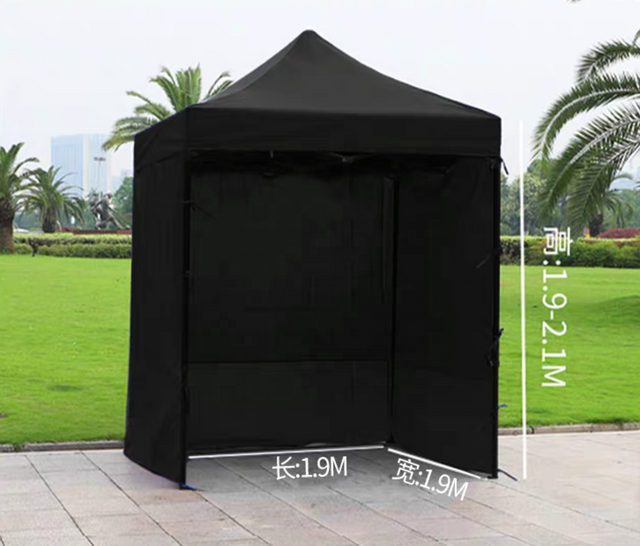 Tente auvent pliable avec logo imprimé personnalisé 3x3, tente d'exposition étanche pour événements en plein air, mariage, vente en gros