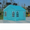 Gazebo de tente pliante en tuyau galvanisé en usine, tente à auvent pop-up facile