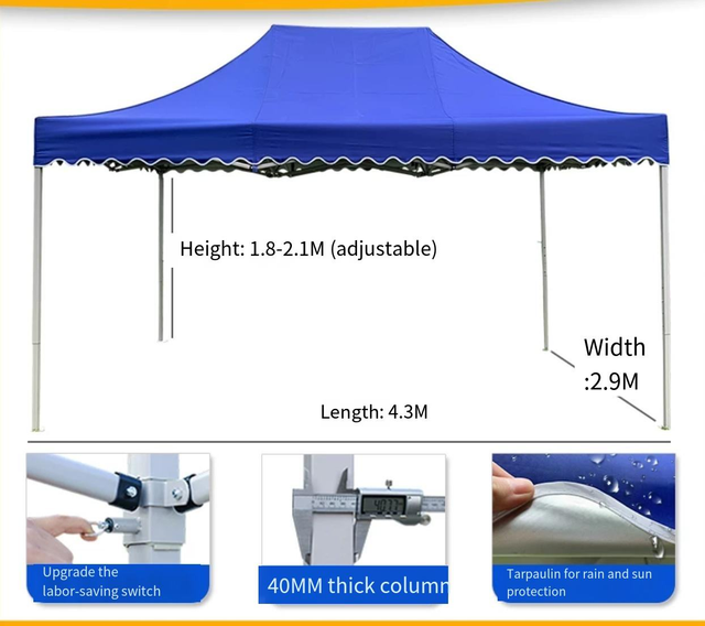Auvent d'extérieur 10x10 pieds, tente d'exposition, chapiteau, Gazebos, tentes Pop-Up imprimées personnalisées, meilleure vente