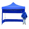Tente à auvent Pop-Up pliante en acier, Portable, étanche, avec impression de logo personnalisable, événements avec paroi latérale de fenêtre