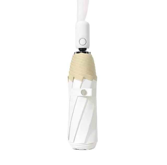 Parapluie à la mode pluie 3 pliant commande manuelle parasol manche en bois impression personnalisée pour adultes