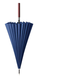 Parapluie irisé à ouverture automatique 24k, Logo personnalisé, Parasol coupe-vent de Golf, longue poignée droite, arc-en-ciel
