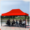 Tente pliante rouge personnalisée, 3x3 mètres d'épaisseur, stand d'exposition publicitaire, auvent à quatre coins, tente gonflable publicitaire à vendre