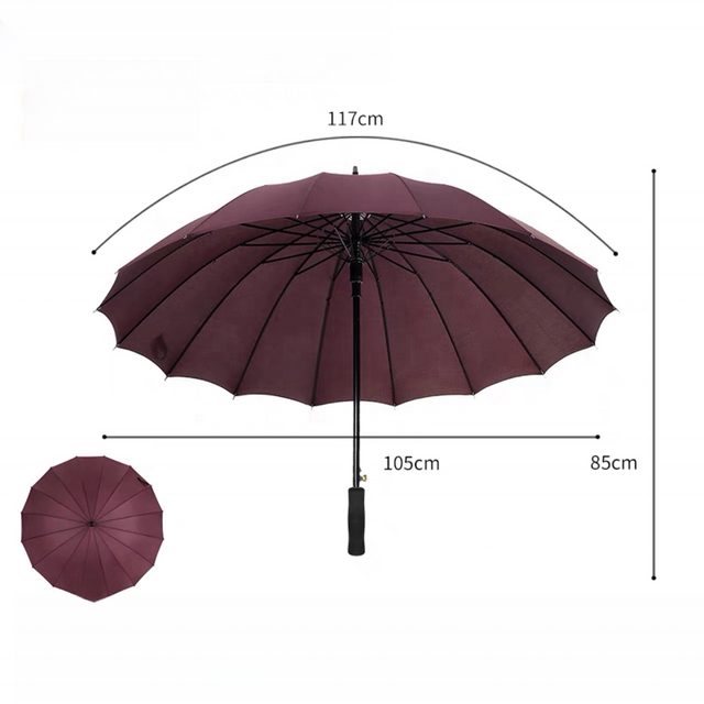 Parapluie droit classique Unique pour hommes et femmes, impression personnalisée, résistant au vent, 27 pouces, pluie, personnalisé, sans minimum, bâton publicitaire