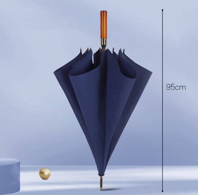 Parapluie de golf extra-large à ouverture automatique, double auvent surdimensionné, ventilé, coupe-vent et imperméable