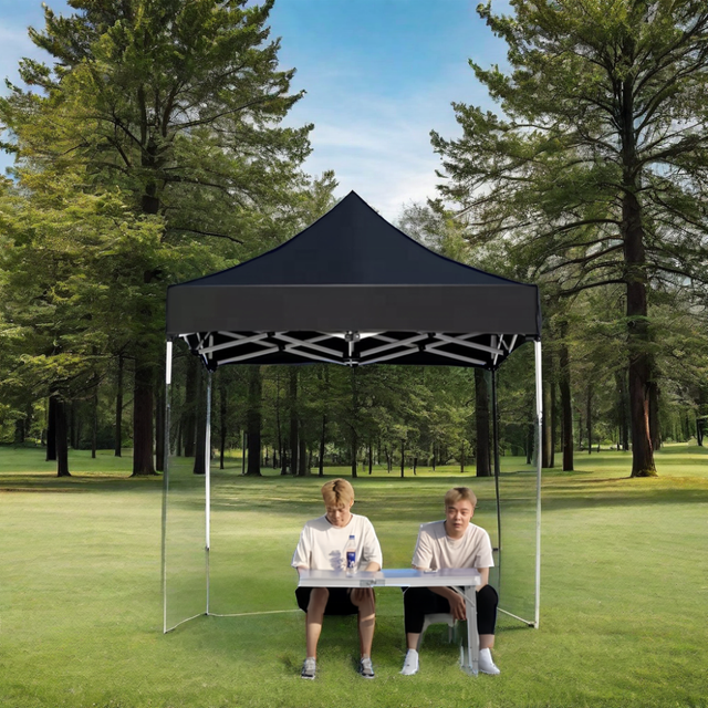 Auvent anti-pluie publicitaire extérieur imprimé personnalisé, tente pop-up de promotion de gazebo pour salon commercial