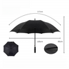 Parapluie de golf avec logo Base coupe-vent pour parapluie Revêtement UV Ouverture automatique Poignée Eva Impression personnalisée Publicité Parapluies de pluie à double auvent 