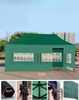 Tente de plage pliante imprimée personnalisée, présentoir promotionnel pour salon commercial, cadre d'auvent Pop-up, tentes d'exposition imperméables en aluminium