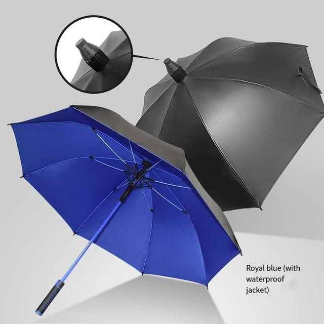 Parapluie de Golf avec Logo personnalisé imprimé de haute qualité, Double couche promotionnelle, conception coupe-vent, Style moderne pour adultes