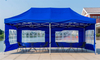 Tente de stationnement de voiture Portable étanche 10x20 pieds, pour événements en plein air, cadre en acier moderne 3x6, tente pliante avec Logo personnalisé pour fêtes de mariage