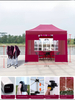 Tente de salon commercial avec cadre en diamant Hexagonal, série de haute qualité, pare-soleil extérieur pour événements en plein air et Promotions à grande échelle