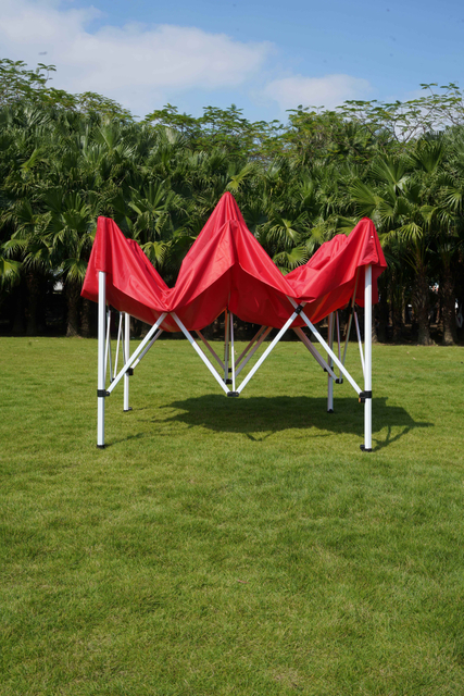 l'acier fait sur commande de 10x10ft sautent la tente d'auvent de la publicité de tentes pour des événements d'affichage de salon commercial en plein air