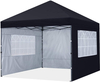 Tente de salon commercial pliable personnalisée 10x10 pieds, tente publicitaire pour événement en plein air