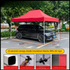 Tente à auvent Pop-Up étanche, installation facile pour fêtes, expositions, pique-nique, Camping, salons commerciaux