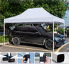 Gazebo pliant en aluminium de publicité personnalisée de haute qualité 3X4.5 tentes d'exposition en aluminium commerciales d'auvent Pop up extérieur
