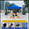 Gazebo en tissu de haute qualité, auvent Pop, tente pliante, salon commercial, publicité extérieure, Logo personnalisable, éducation à l'assurance