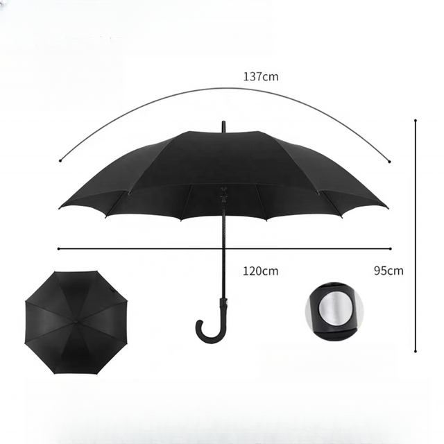 Pare-soleil automatique de créateur de mode personnel, logo personnalisé, compact, portable, coupe-vent automatique, 3 parapluies pliants