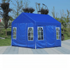 Gazebo de tente pliante en tuyau galvanisé en usine, tente à auvent pop-up facile