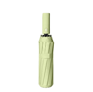 Mini parapluie pliant de poche pliable, haut de gamme, léger, mode fille, cadeau, 5 poches pliantes, poignée dorée, Capsule Parasol