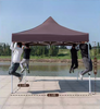 Gazebo pliant en aluminium de haute qualité, publicité personnalisée, auvent Pop-up extérieur 10x10 avec Logo pour tentes de salon commercial
