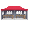 Tente auvent pliable avec logo personnalisé imprimé, 10x20 pieds, tente publicitaire pour salon commercial, vente en gros