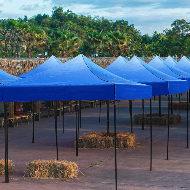Fabricant 10x10ft tente de salon commercial tente auvent extérieur imperméable pliant gazebo Commercial
