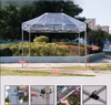 Offre spéciale, auvent Pergola de haute qualité, tente Pop-Up, cadre Hexagonal, auvent robuste en aluminium, tentes d'exposition imperméables