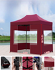 Gazebo pliant en aluminium de publicité personnalisée de haute qualité, cadre d'auvent Pop-up extérieur pour tentes d'exposition imperméables en aluminium