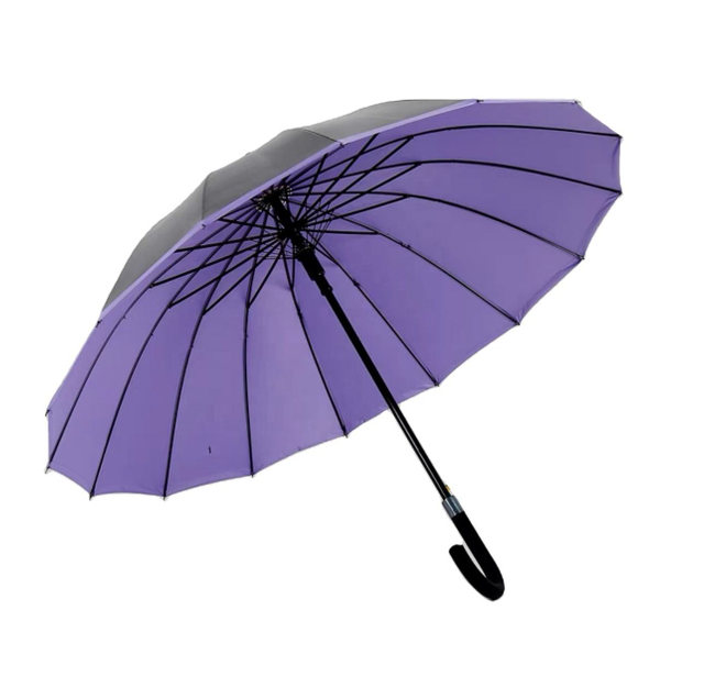 Parapluie de golf de luxe à impression numérique, 2 couches, coupe-vent en fibre de verre, vente en gros, fabrication chinoise