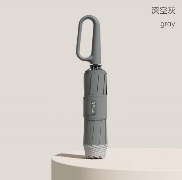 Parapluie personnalisé cinq plis, mini capsule à 6 os, colle noire, protection solaire contre les UV, poche pliante ensoleillée et pluvieuse, personnalisée