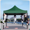 Tente d'auvent extérieure avec cadre en acier, impression personnalisée, tente pop-up publicitaire avec propre logo, tente de salon commercial